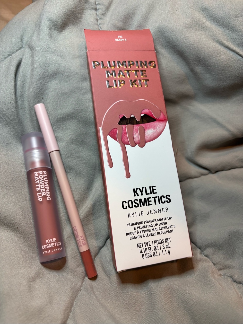Kylie Cosmetics Plumping Matte Lip Kit  Candy K